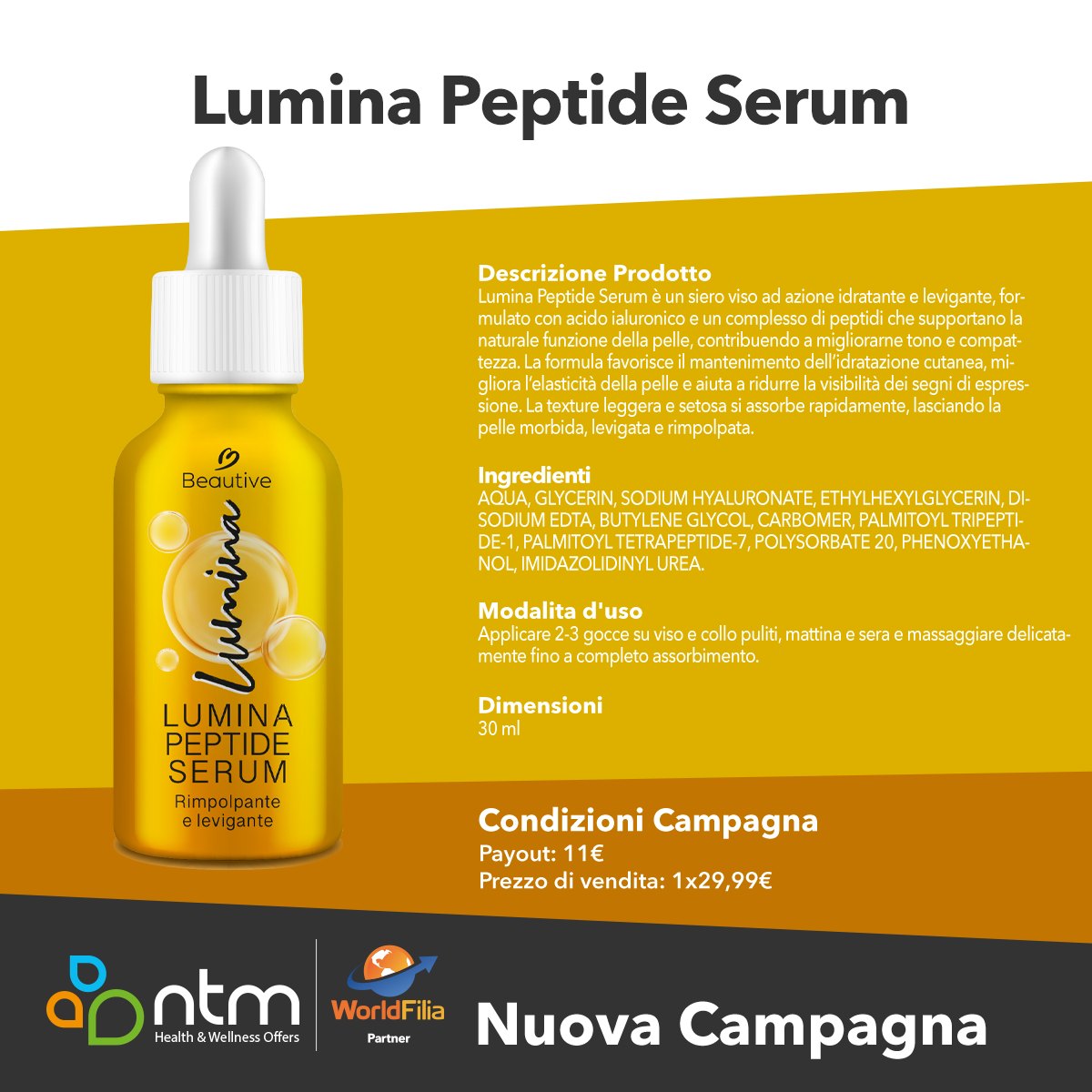 Lumina Peptide Serum